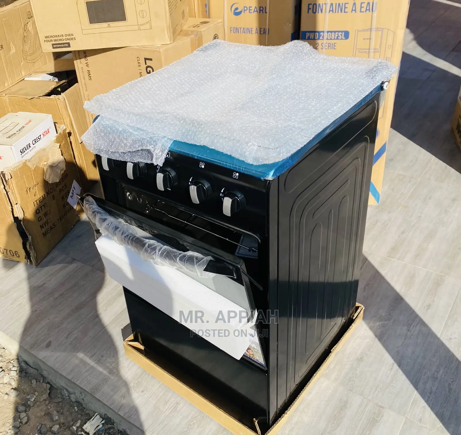 Contact Us for Volcano(Black) Gas Cooker With Oven Grill.
