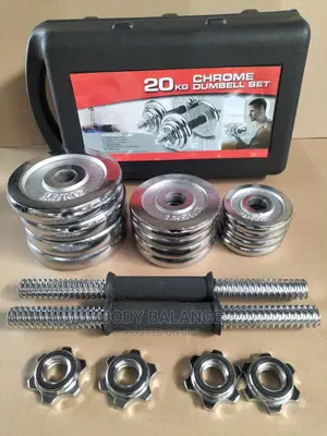 20kg Metal Dumbbells