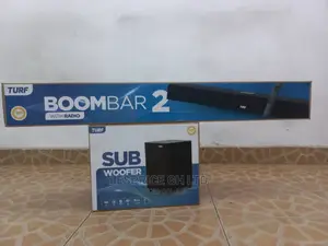 Instant Power-Turf Boom Bar Sound Bar + Woofer
