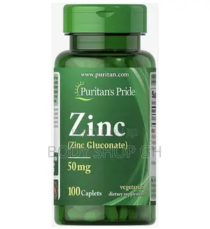 Puritan's Pride Zinc Chelate 50 Mg 100 Tabs