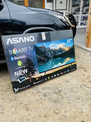 Original Asano 55 Uhd Smart Digital Satelite Tv(Black).