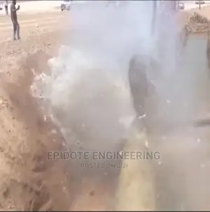 Water Borehole Drilling at Santasi Darko