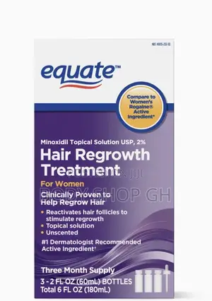 Equate Minoxidil- Hair Regrowth(Growth) Treatment for Women