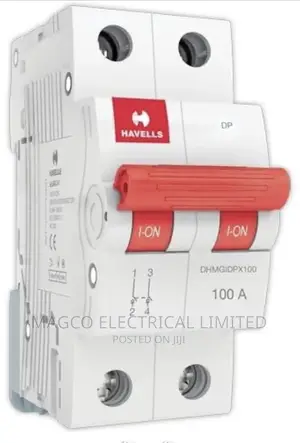 Havell 2 Pole Breaker 100amps