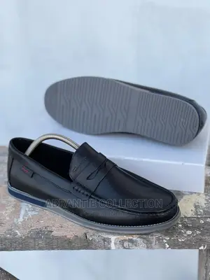 Men’S Casual Black Loafers Shoe
