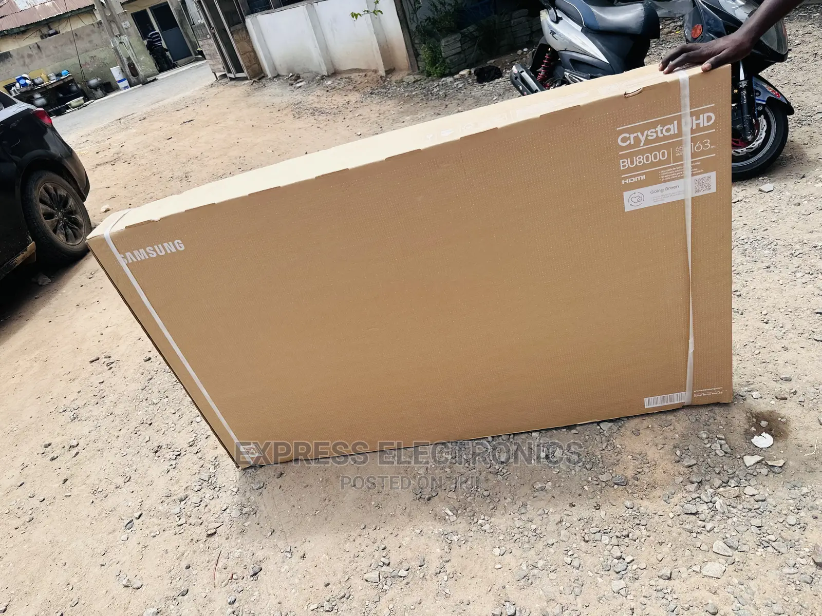 Greater Contrast UHD Smart Samsung 65”Bu8000 Tv