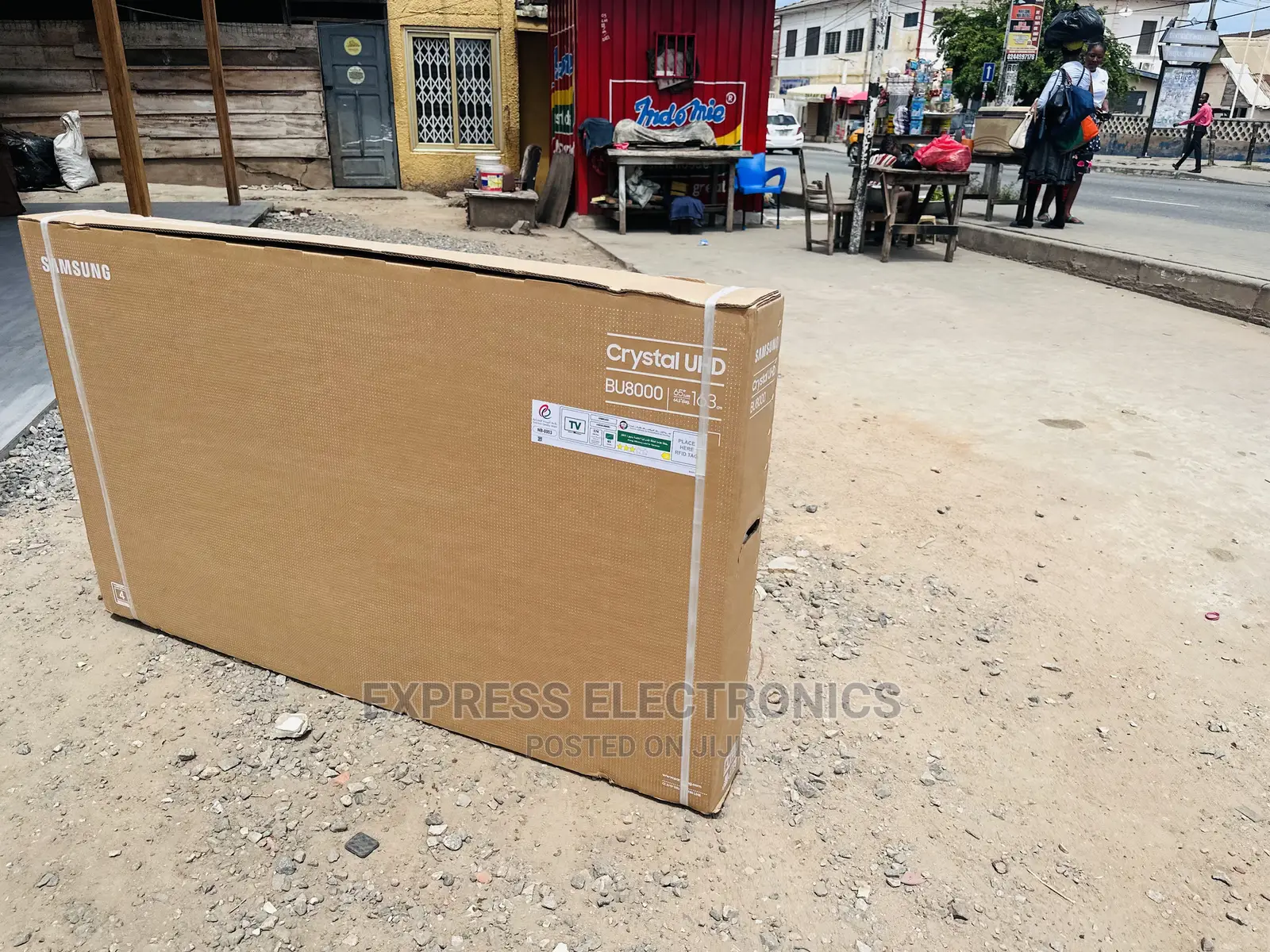 Ultra Fast Processor UHD Smart Samsung 65”Bu8000 Tv 