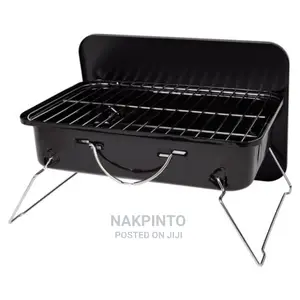 BBQ Time!! Picnic Barbeque Grill On The Go! Portable Folding