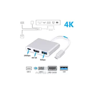 USB Type-C to HDMI ( 3 in 1 Adapter)