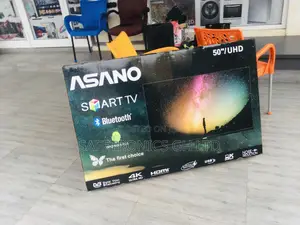 Smart UHD 50 Inches LED Glossy Asano Tv