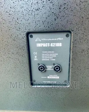 Wharfedale Pro Impact-X218b Passive Double Bass Speakers.