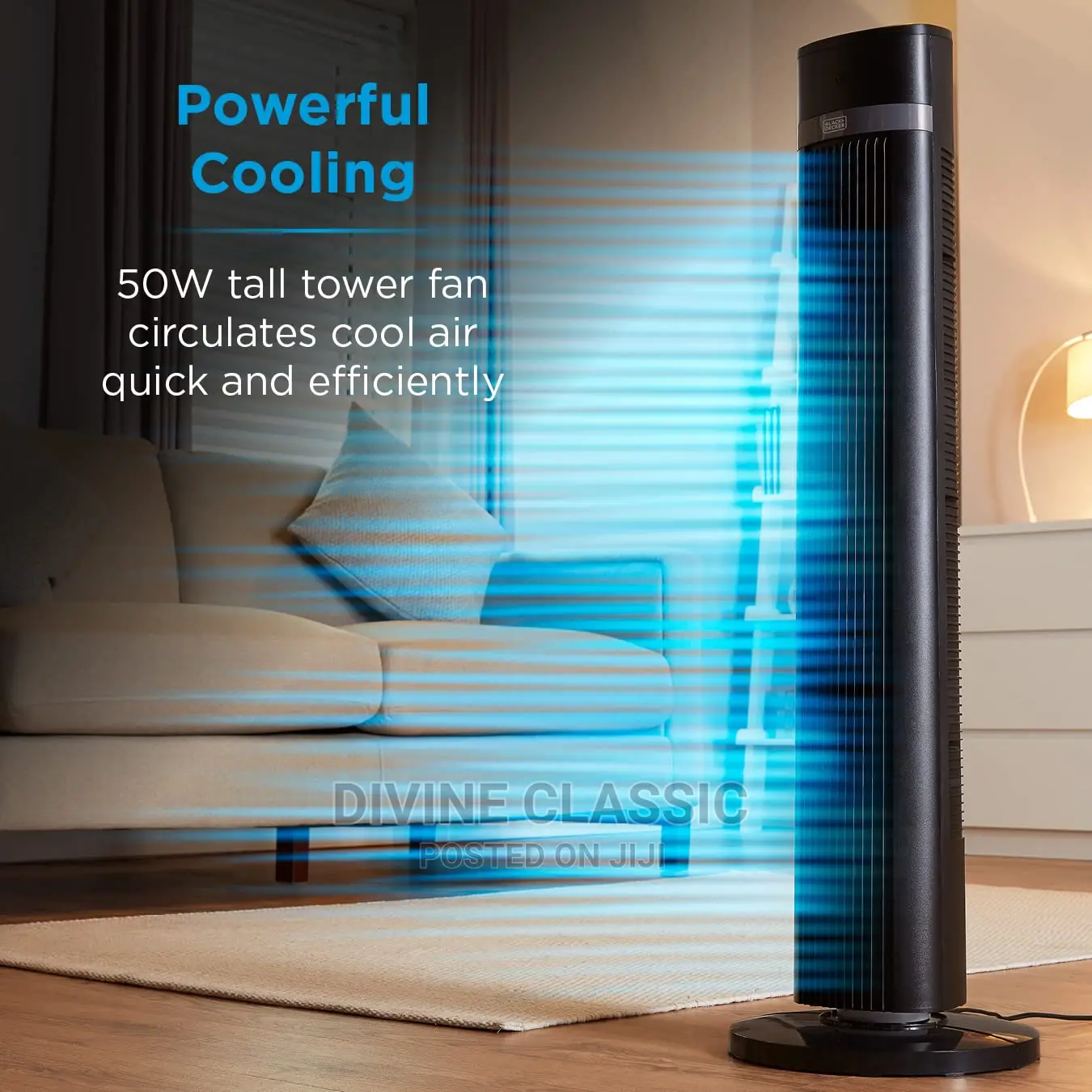 40" Black+Decker Tower Fan