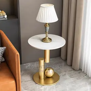 Bedside Coffee Table Side Living Room Design Round Table Tea