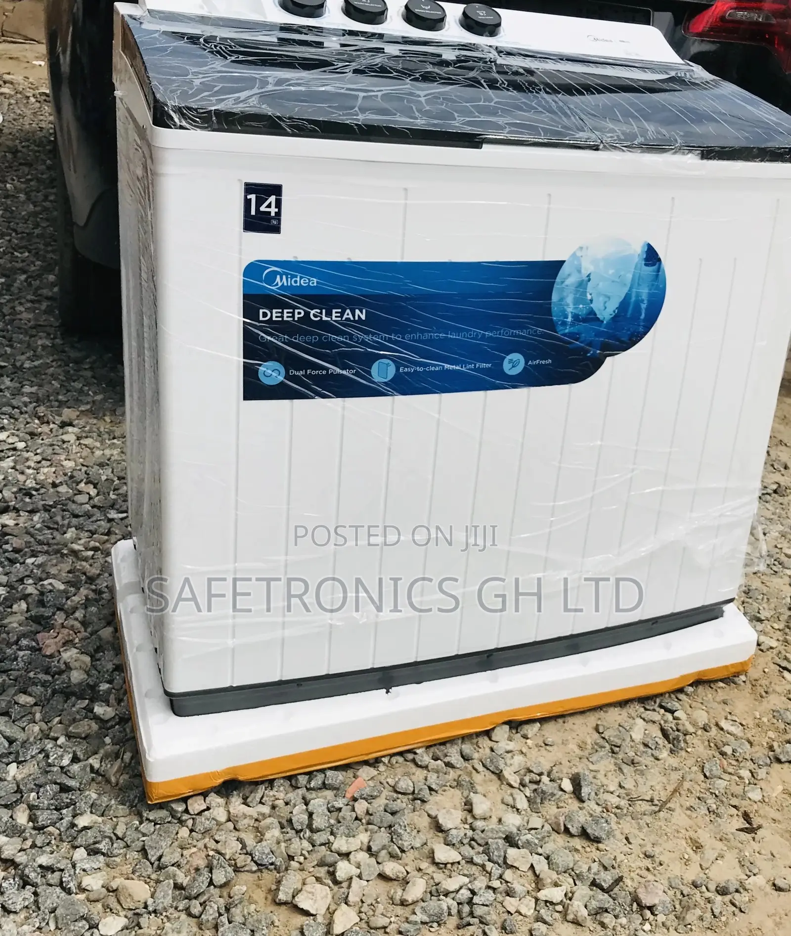 Topload Washingmachine Midea 12kg Semiautomatic