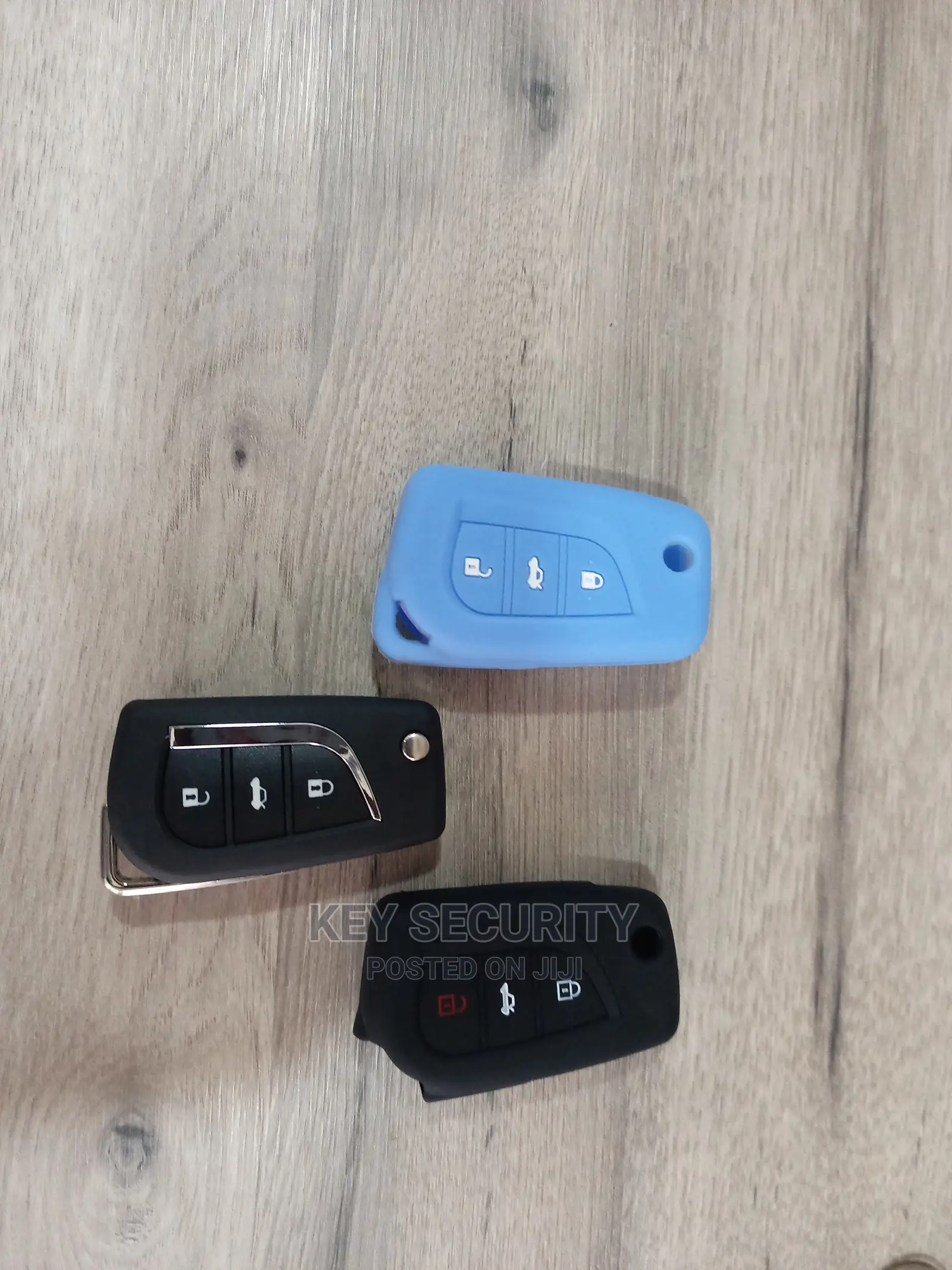 3 Buttons Silicone Case for Toyota Corolla Flip Key