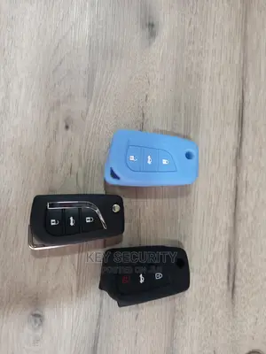 3 Buttons Silicone Case for Toyota Corolla Flip Key