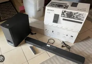 High Efficient Sony 2.1ch Wireless Soundbar System(Black)