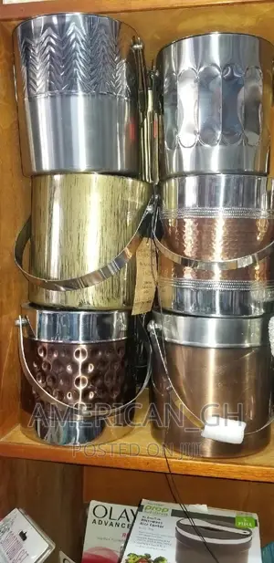 Ice Buckets and Shakers