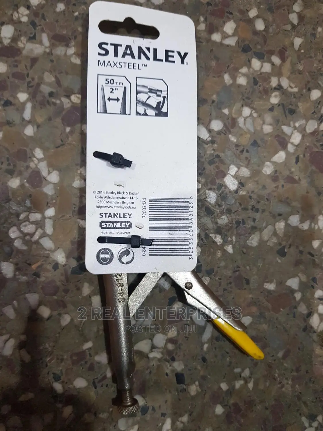 Stanley Long Nose Locking Pliers 170mm