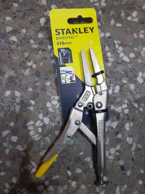 Stanley Long Nose Locking Pliers 170mm