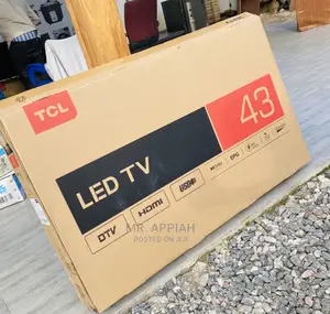 (43D3200)Reliable TCL 43inch Full LED Smart Tv 