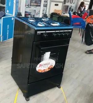 Oven With Grill 4 Gas Burner Chigo Adjustable