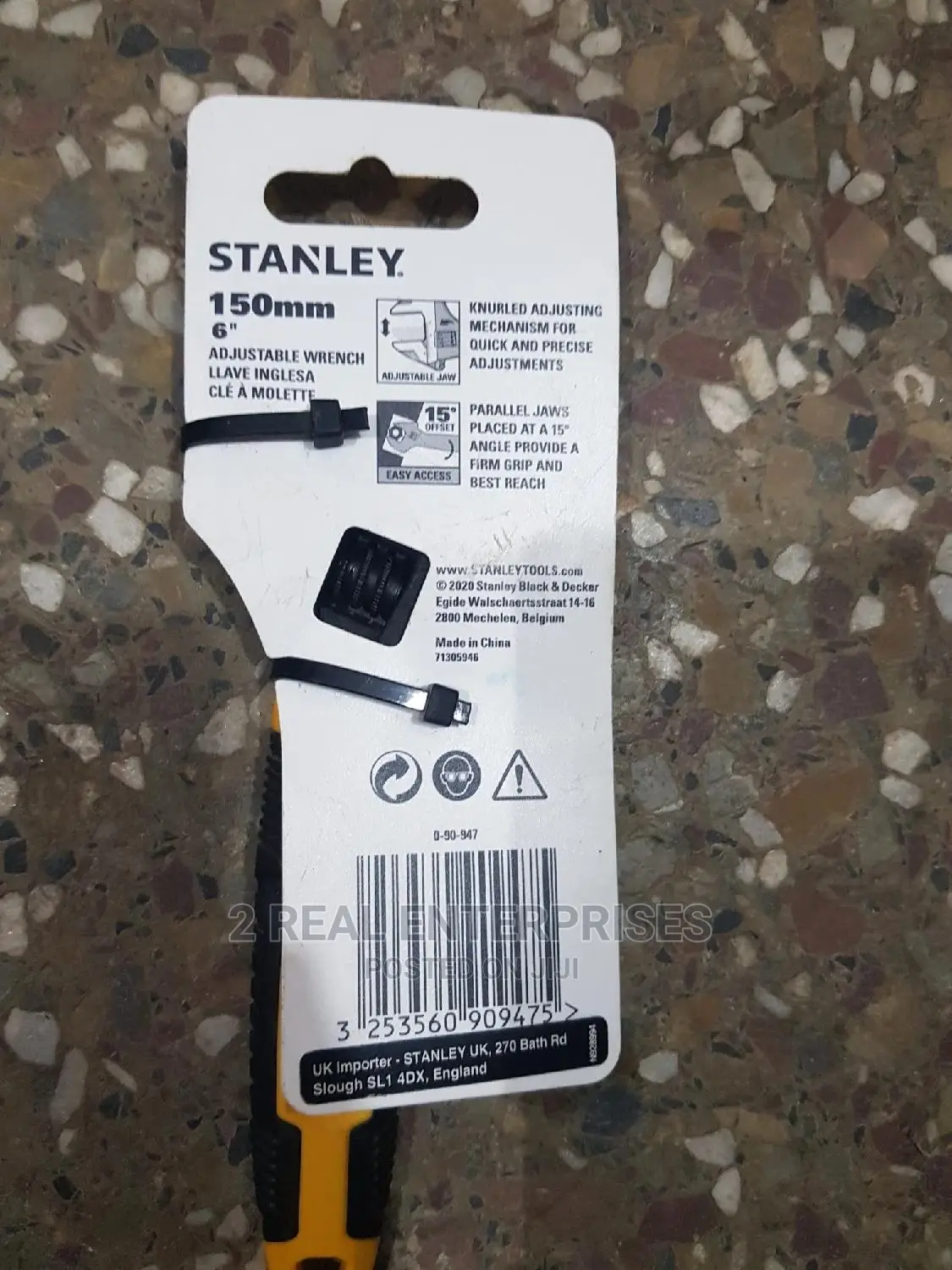 Stanley Adjustable Wrench 150mm