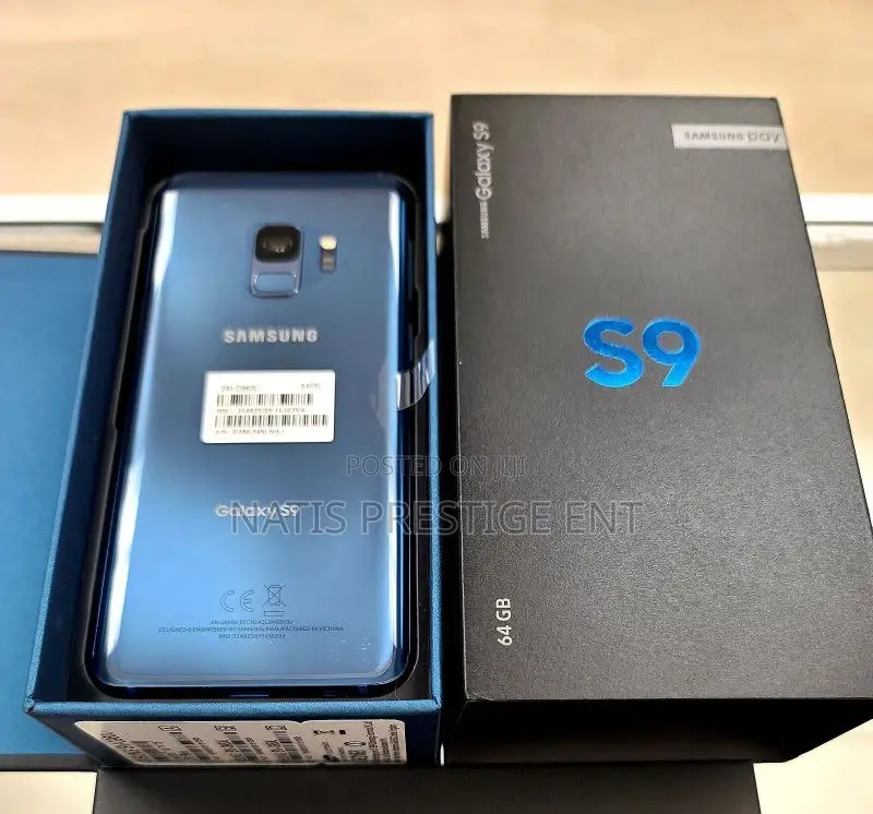 New Samsung Galaxy S9 64 GB Blue