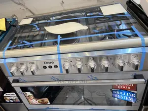 Budgetfriend 60x90 Ferre(Gray)4gas Cooker+ 2electric Burner