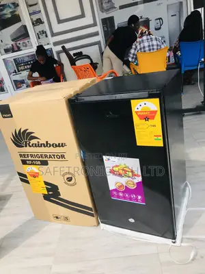 Efficiency Topfreezer Tabletop Fridge Rainbow RF-108