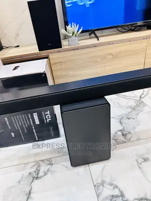 Available Now TCL Soundbar With Woofer P733w Black