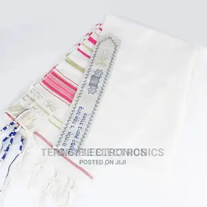 Prayer Shawl Tallit 55x180cm Medium Size - Pink