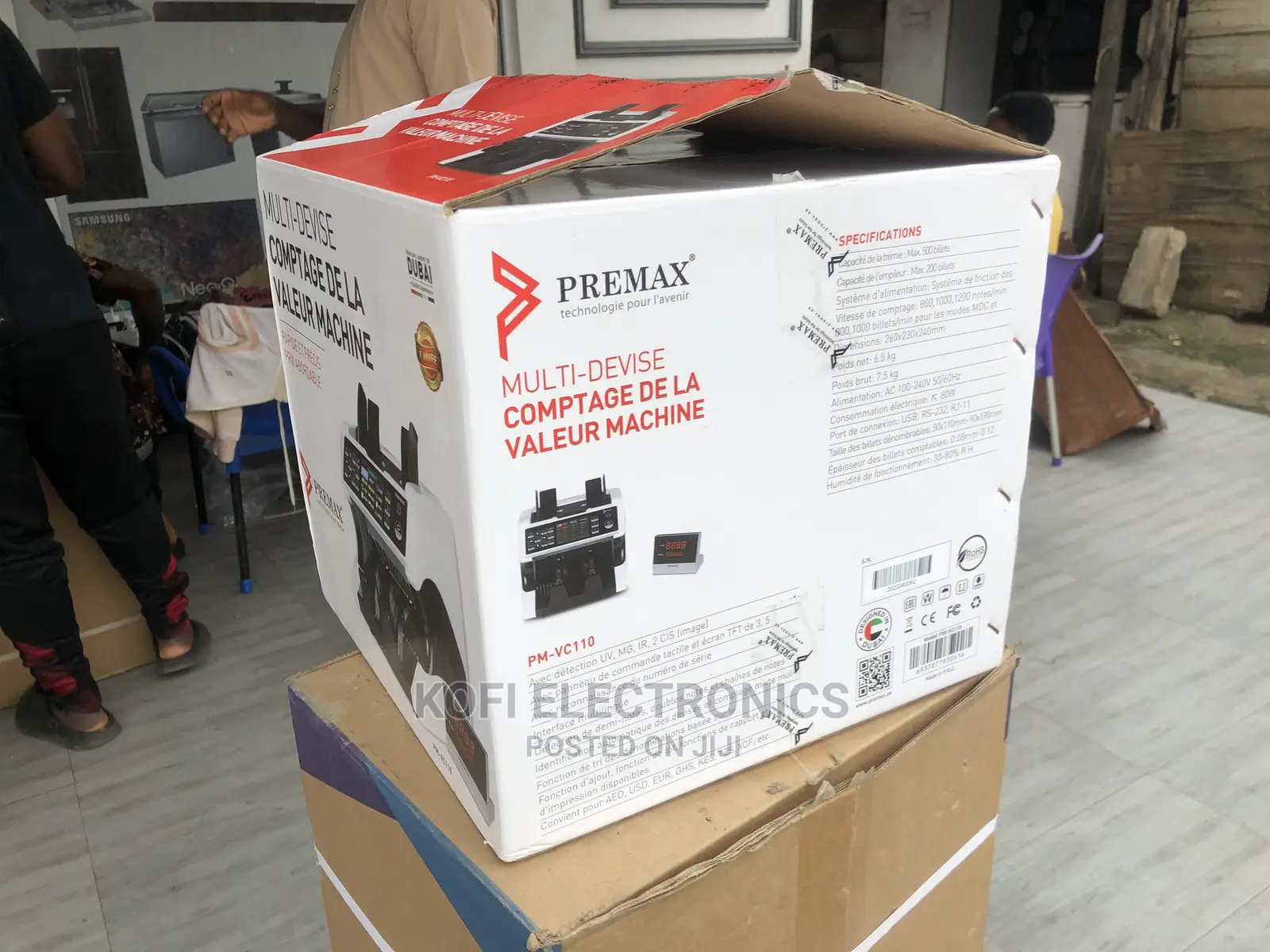 Value Counting Machine - Premax PM-VC110 - Multi-Currency
