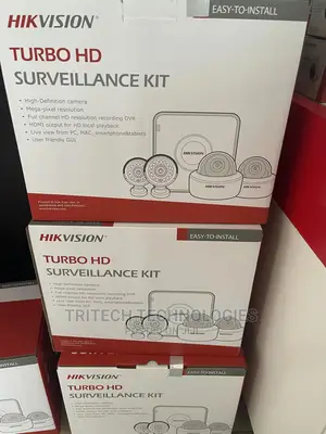 Hikvision Ds-J1421/7104hqh1-+2+2cam 4ch Complete KIT