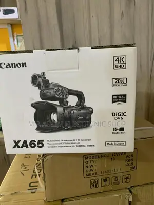 Sdi/Hdmi CANON Xa65 Uhd Handheld Camera