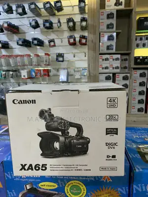 Canon Xa65 UHD Camera With SDI Hdmi Ports