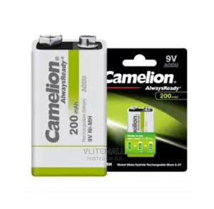 Camelion Alwaysready 9V Rechargeable Battery