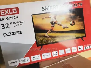 EXLG 32” Android Smart Digital Satellite TV