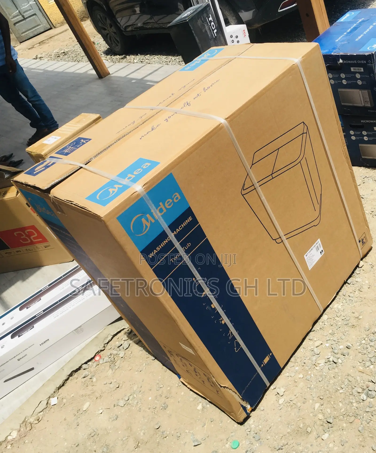 Washingmachine Midea Semiautomatic 12kg Topload
