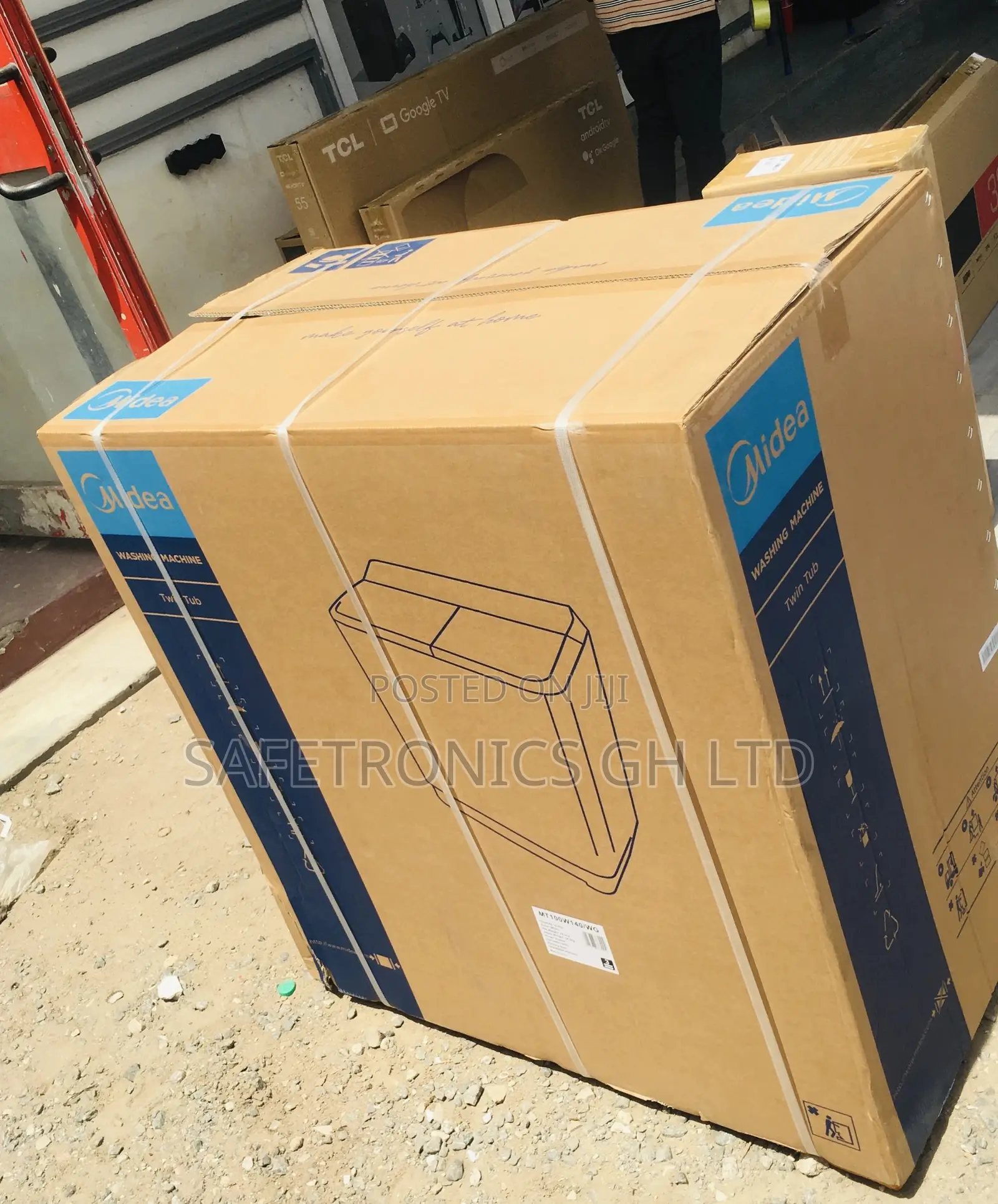 Original 12kg Washingmachine Topload Midea Semiautomatic