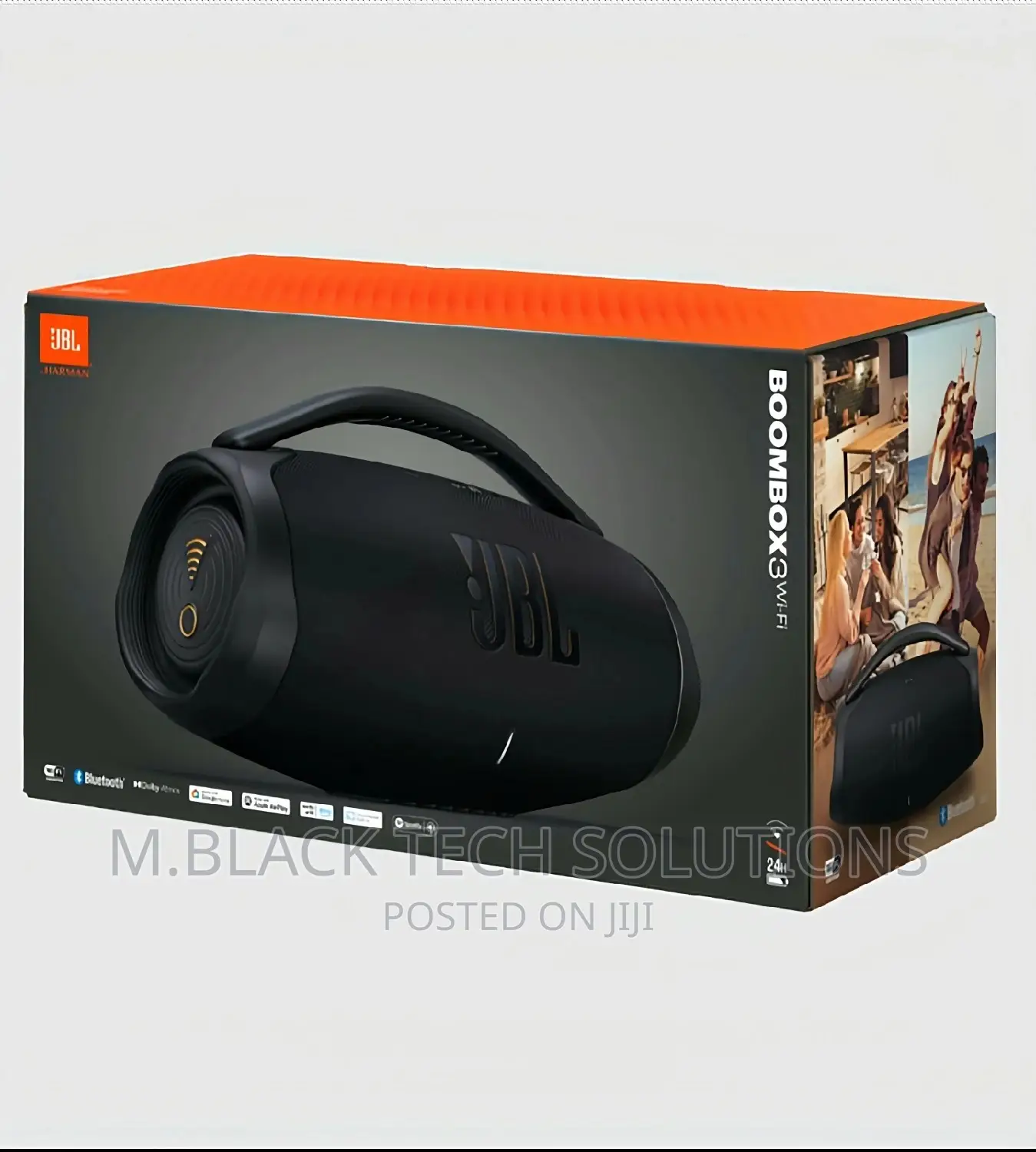 JBL Boombox 3 Wi-Fi | Powerful Wi-Fi and Bluetooth Speaker
