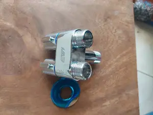 Double Outlet Angle Valve