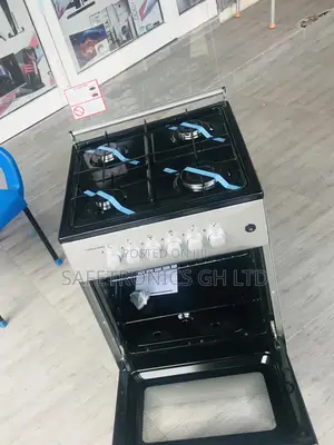 Sliver 4 Gas Burner Volcano 50x50 Oven With Grill