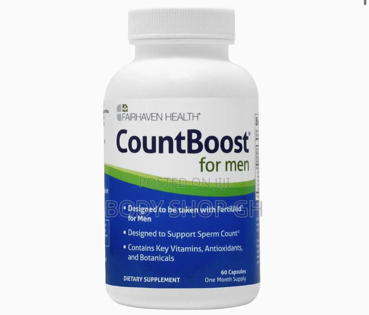 Countboost - Sperm Count and Volume ( Fertility Supplement)