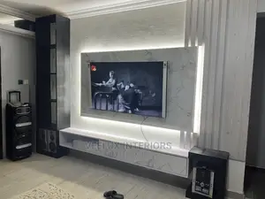 Modern TV Unit Minimalist Interior Infusion