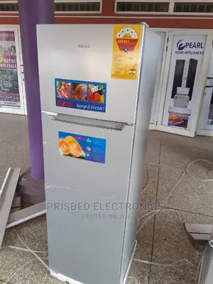 Unitex Double Door Fridge 261 Litres Top Freezer