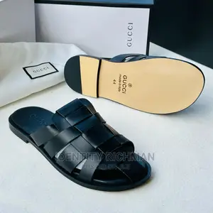 Gucci Leather Slippers