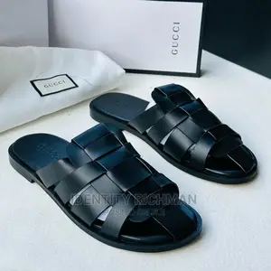 Gucci Leather Slippers