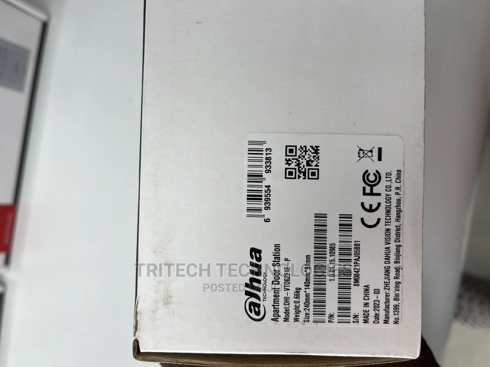 DAHUA DHT-VTO6221E-P Apartment Outdoor Station