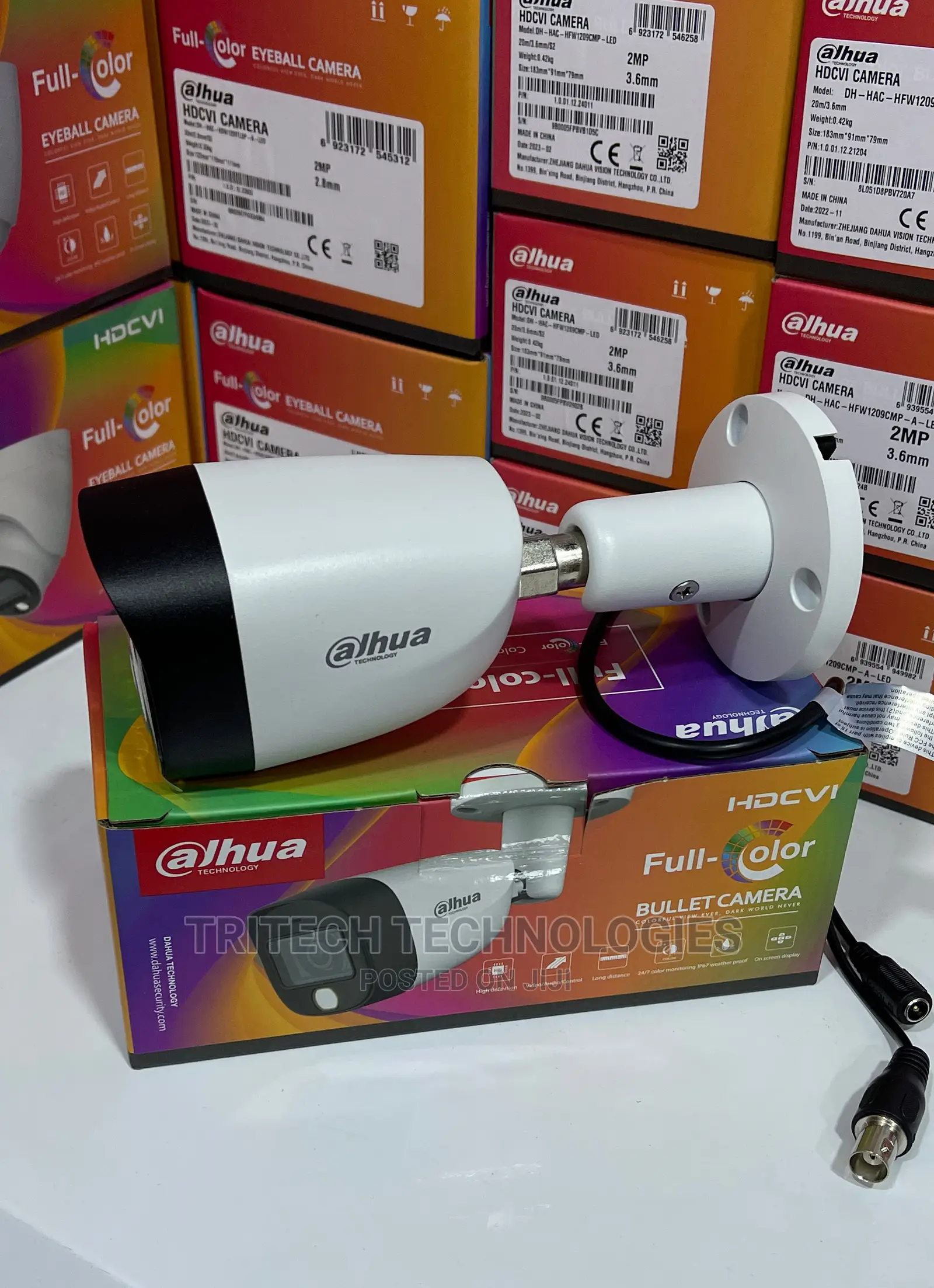 Dahua 1080P Full-Color Outdoor Metal